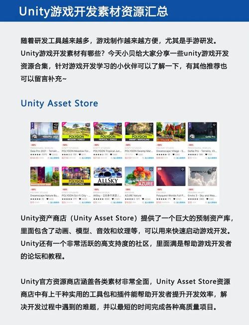 unity游戏开发宝藏库